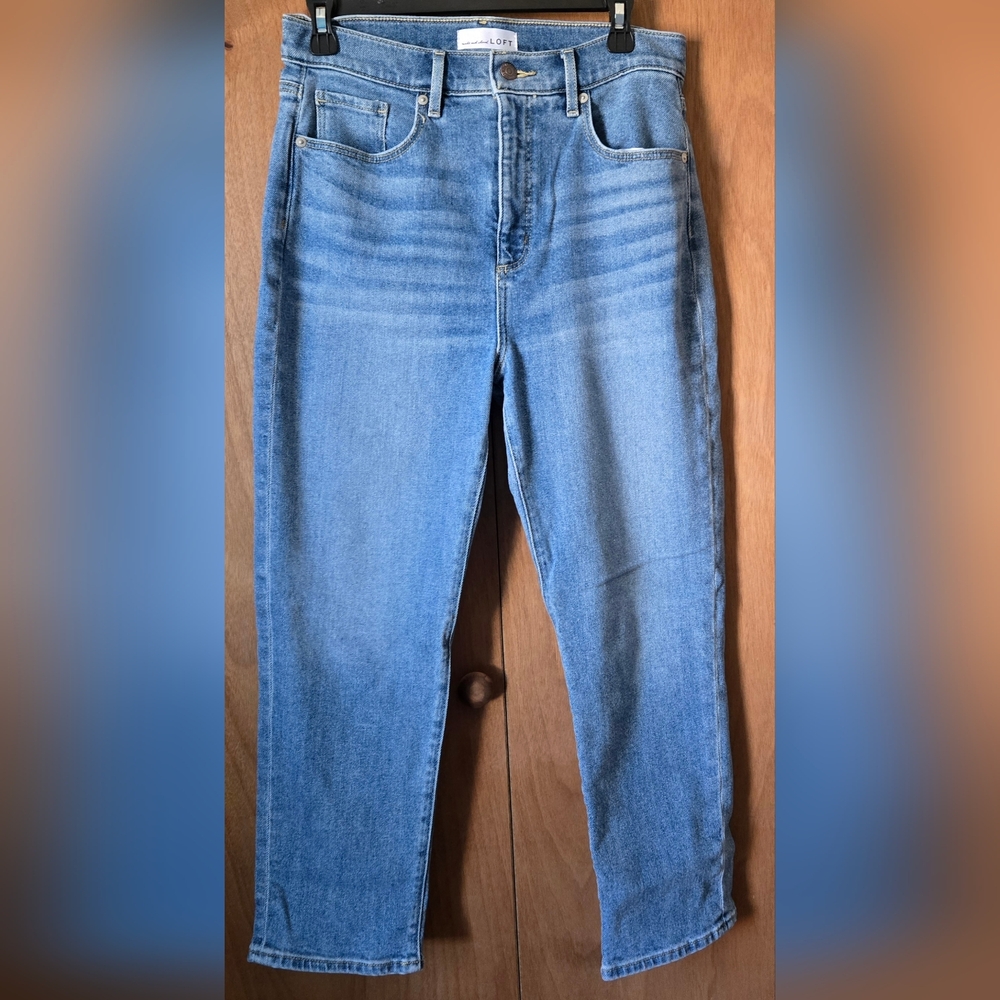 Loft High Rise Slim Jeans